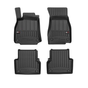 Audi A6 Floor Mat - Omac - Premium TPE - Black - '19-'24